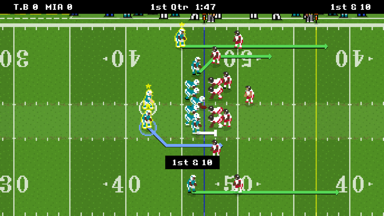 Captura de Retro Bowl