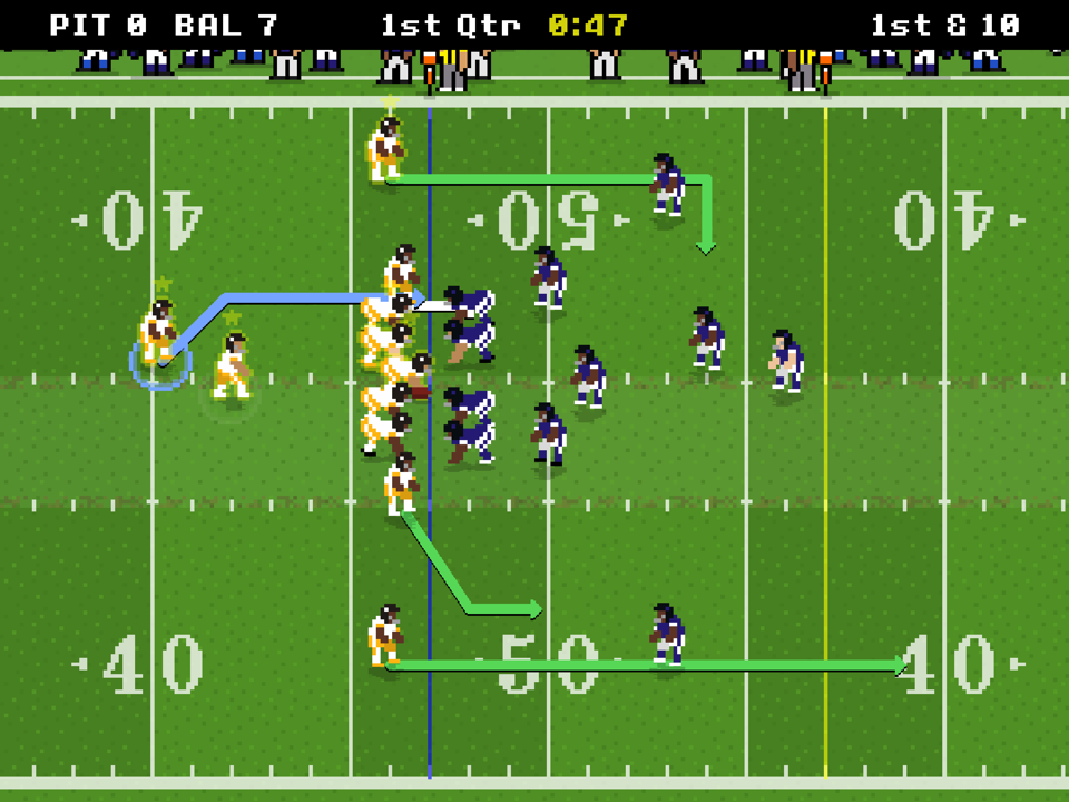 Retro Bowl: partida de futebol americano em estilo 8 bits