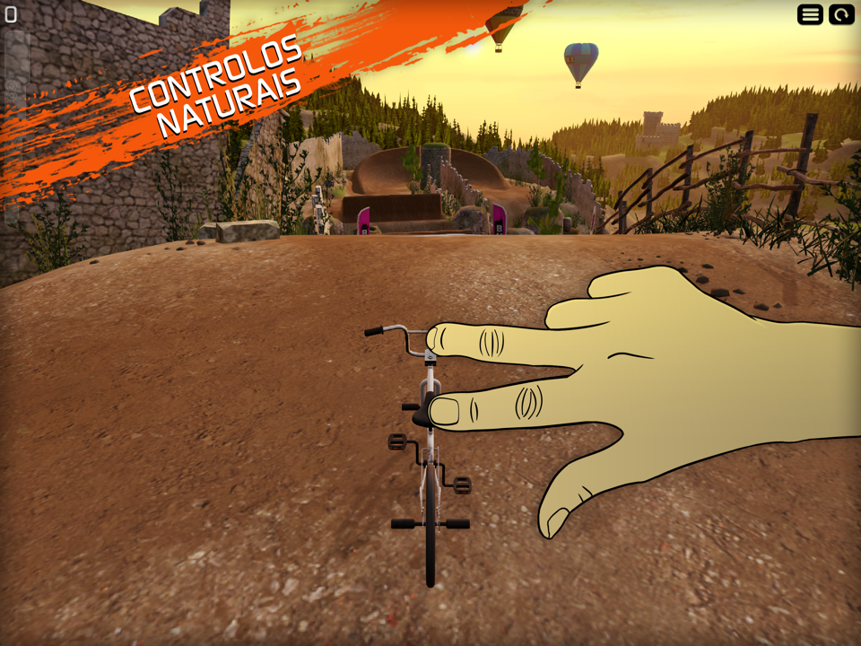 Touchgrind BMX 2: BMX em rampa com controlos de dois dedos